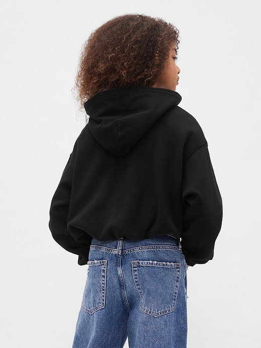 sweat à capuche oversize vintage pour enfants