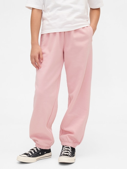 pantalon de jogging vintage pour enfants avec logo soft