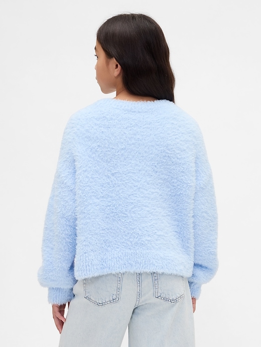 pull à col rond pour enfants