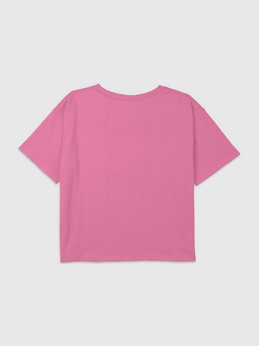 t-shirt court à motif monet garden pour enfants