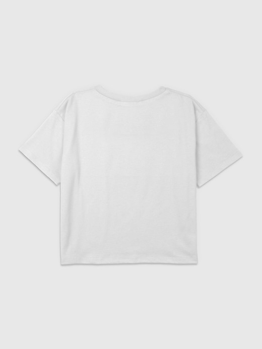 t-shirt court à motif fraises de californie pour enfants