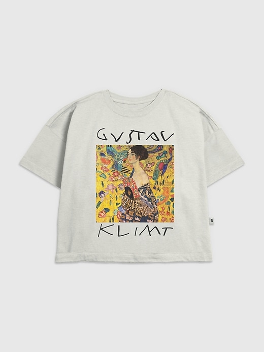 t-shirt graphique enfant gustav klimt