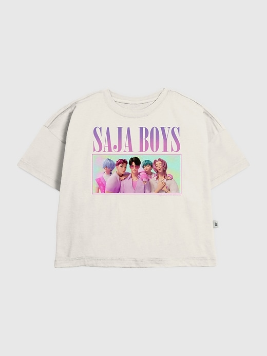 t-shirt graphique k-pop pour enfants saja boys chasseurs de démons