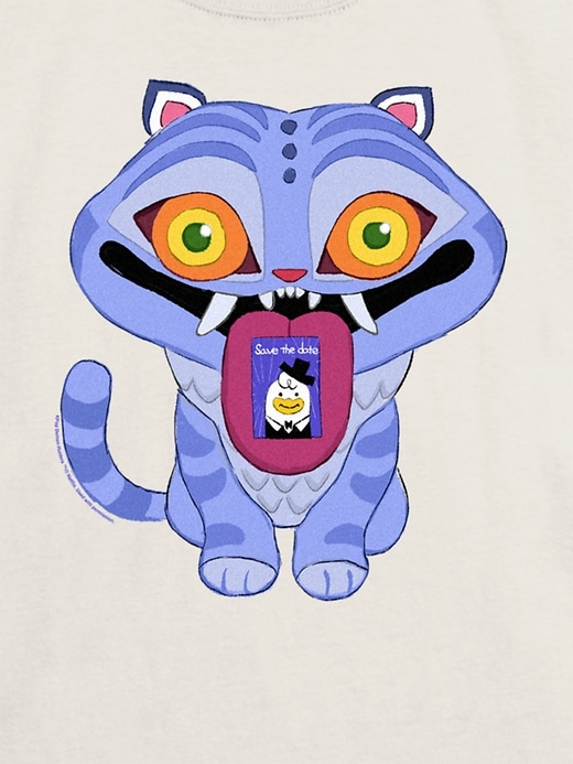 t-shirt graphique k-pop pour enfants style derpy chasseurs de démons