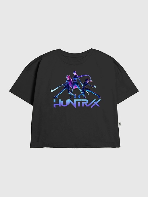 t-shirt graphique k-pop pour enfants huntrix chasseurs de démons