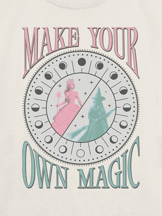t-shirt graphique kids wicked make your own magic