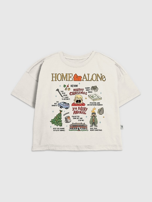 t-shirt graphique avec des icônes denfants à la maison