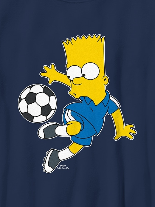 t-shirt graphique bart simpson pour enfants