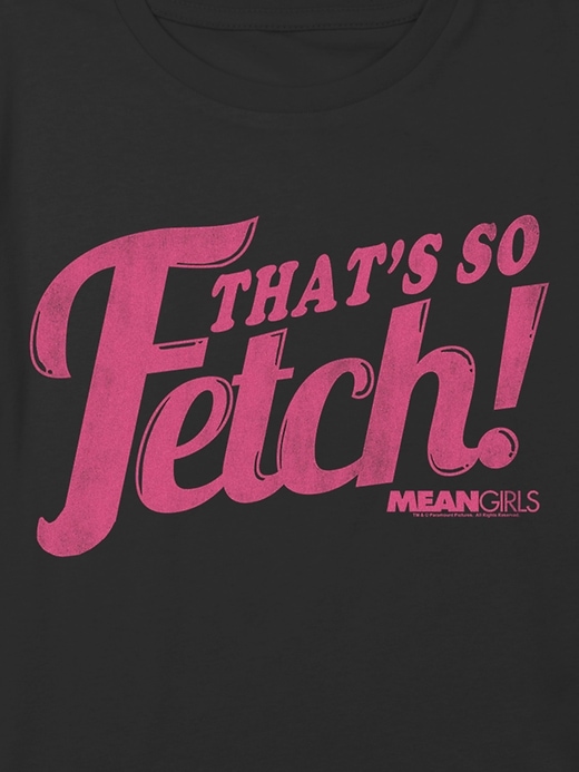 t-shirt court à imprimé carré « mean girls » pour enfants