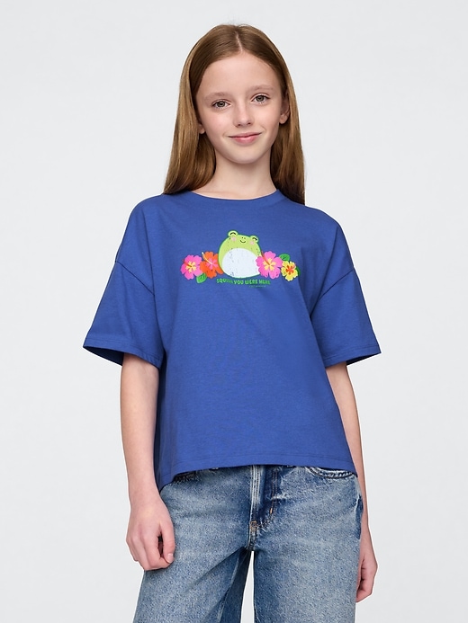 t-shirt graphique squishmallow pour enfants