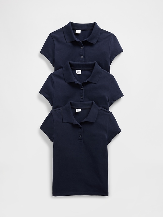 polo duniforme pour enfants lot de 3