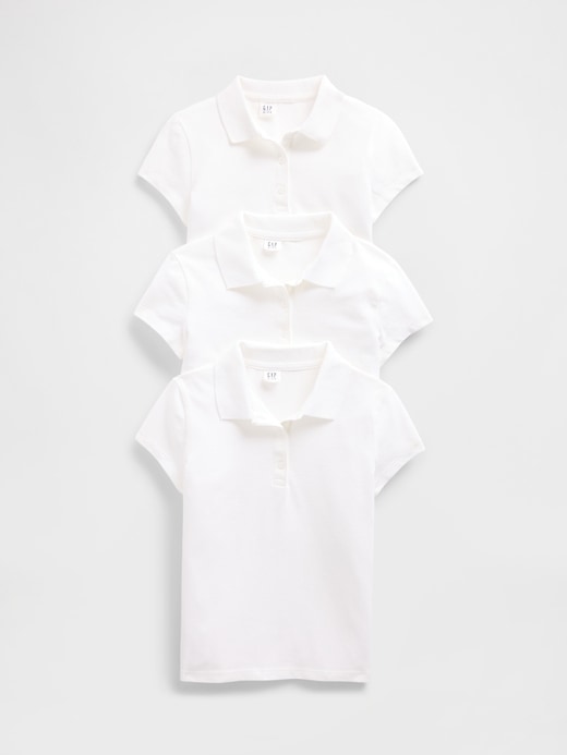 polo duniforme pour enfants lot de 3