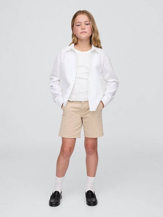 chemise décontractée pour uniforme denfant