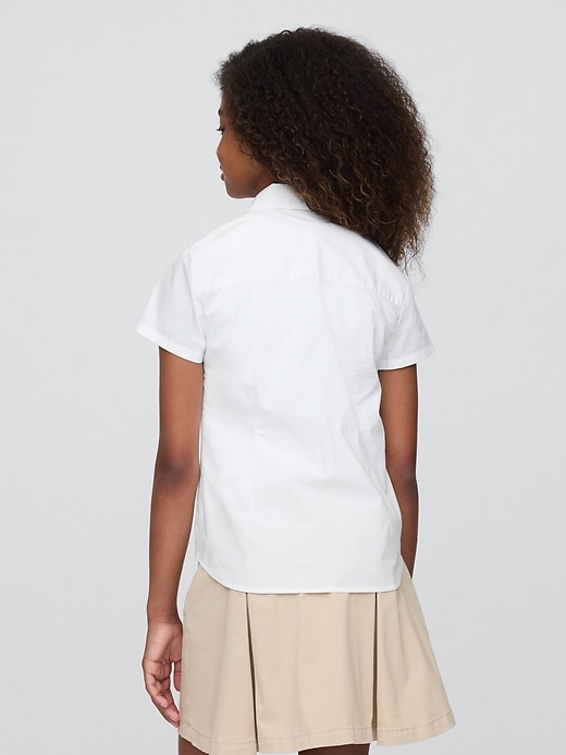 chemise classique duniforme pour enfants