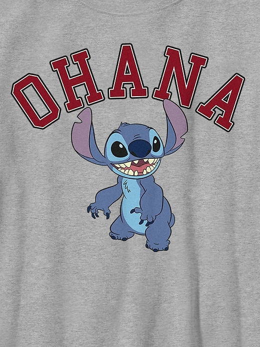 t-shirt universitaire lilo et stitch ohana