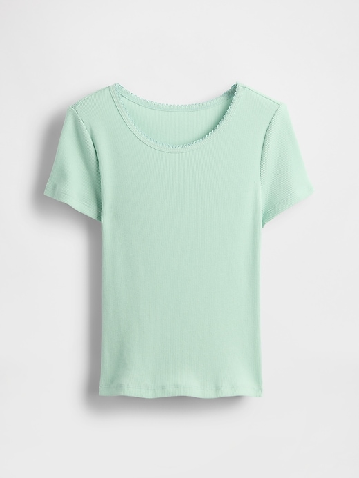 t-shirt côtelé pour enfants