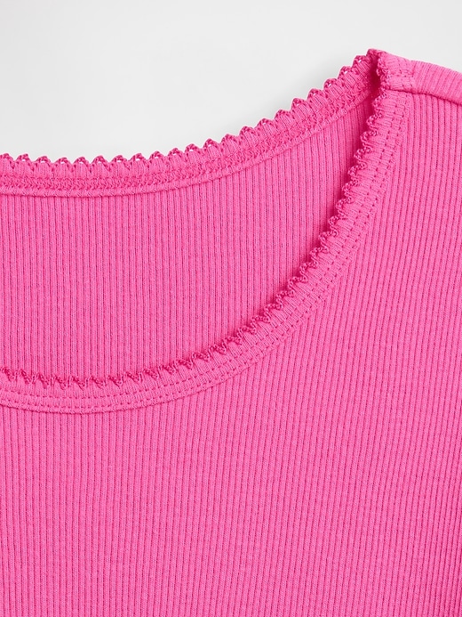 t-shirt côtelé pour enfants