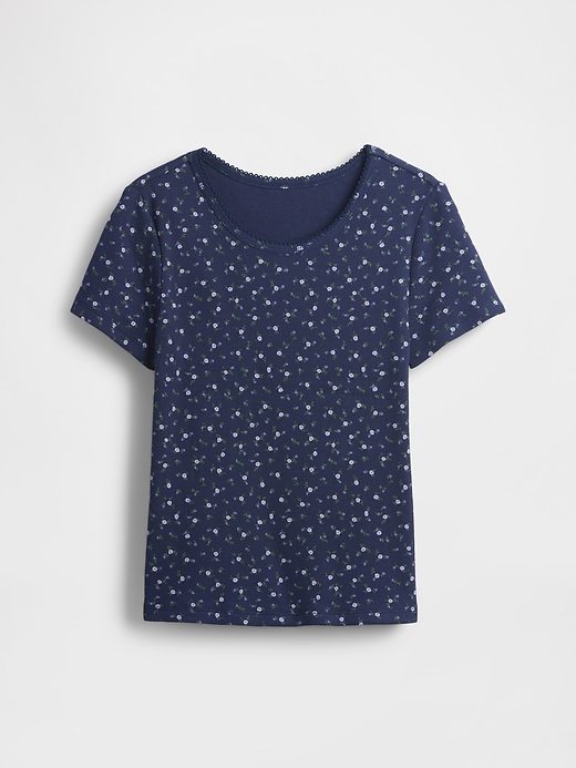 t-shirt côtelé pour enfants