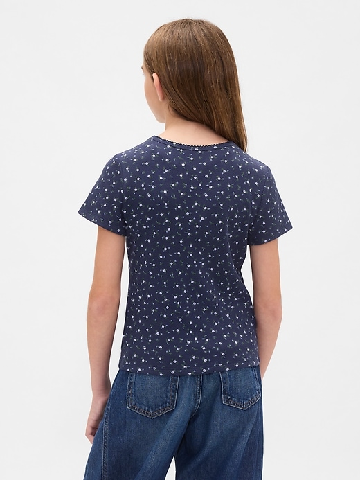 t-shirt côtelé pour enfants