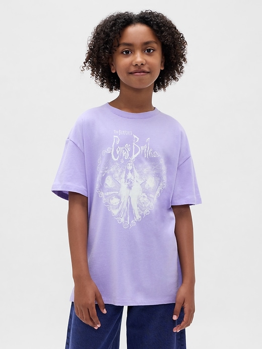 tunique oversize pour enfants t-shirt graphique