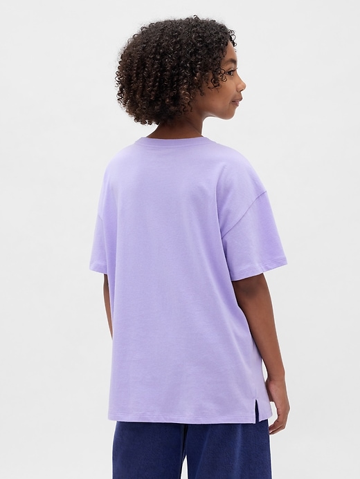 tunique oversize pour enfants t-shirt graphique