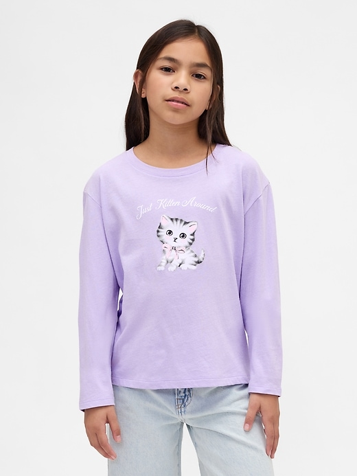 t-shirt graphique décontracté pour enfants