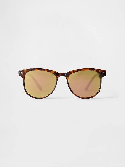 lunettes de soleil rondes recyclées pour enfants