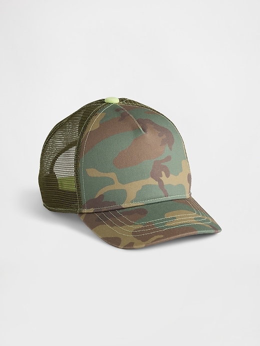 casquette de camionneur camouflage pour enfants