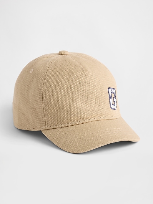 casquette de baseball en coton biologique pour enfants avec logo