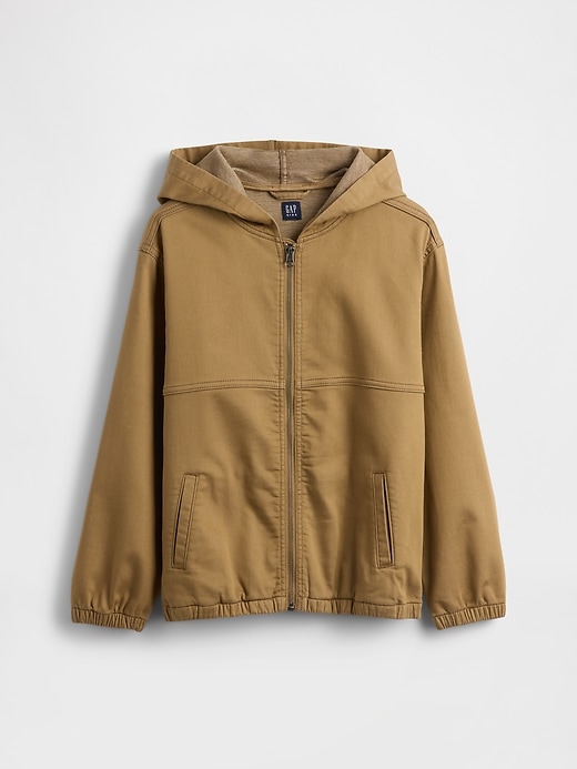 veste en jean tricotée pour enfants