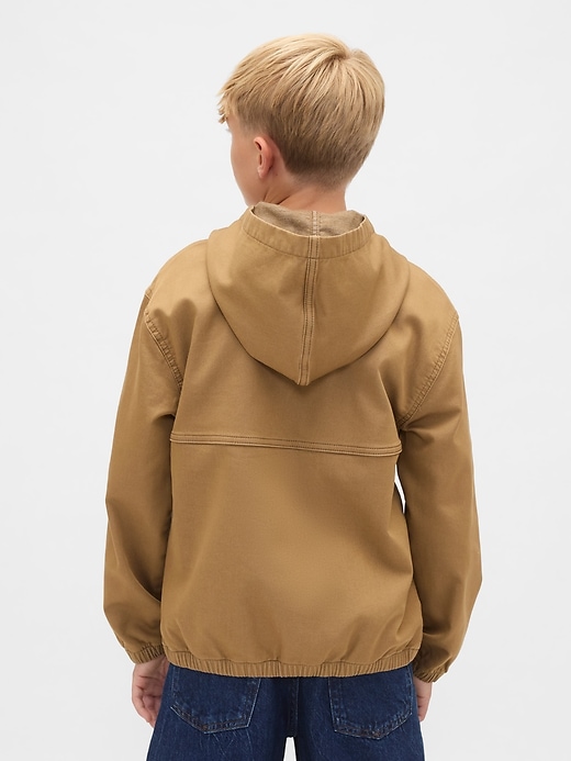 veste en jean tricotée pour enfants