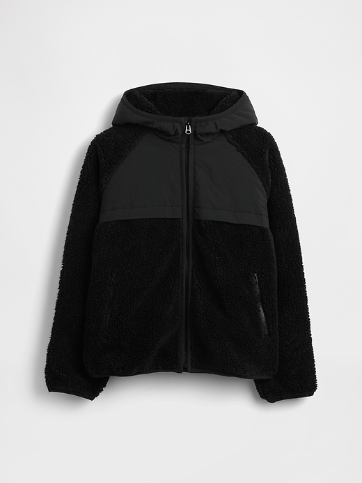 veste sherpa pour enfants