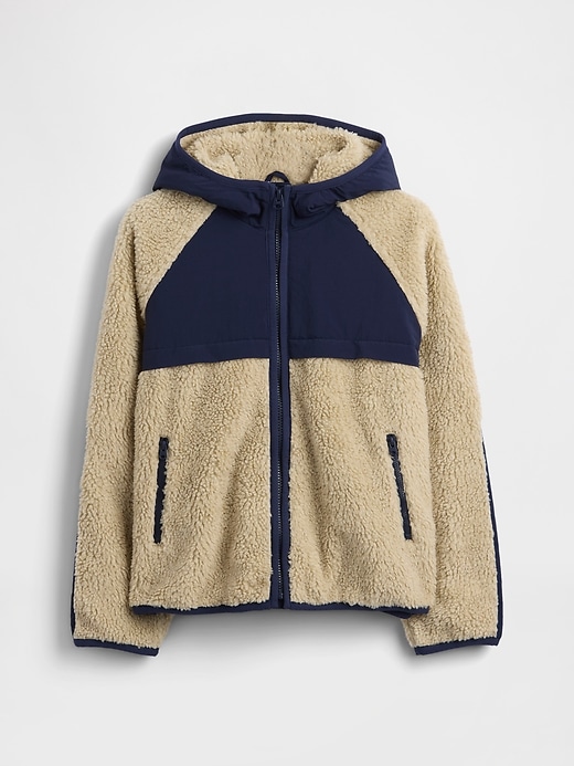 veste sherpa pour enfants