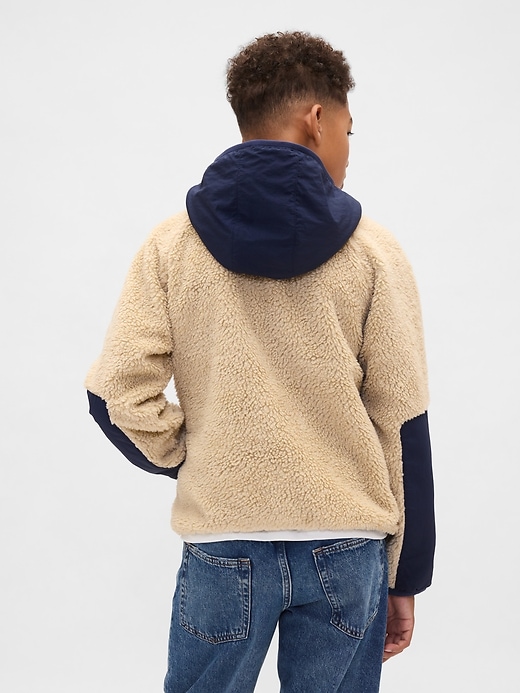 veste sherpa pour enfants