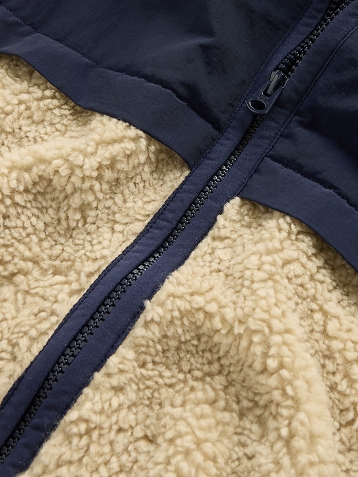 veste sherpa pour enfants