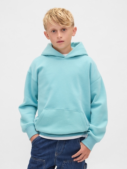 sweat à capuche décontracté vintage pour enfants