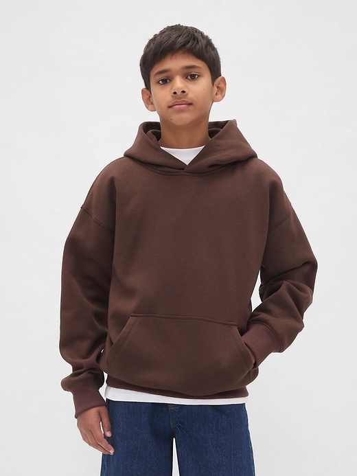 sweat à capuche décontracté vintage pour enfants