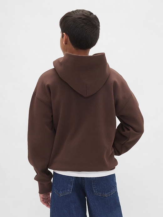 sweat à capuche décontracté vintage pour enfants
