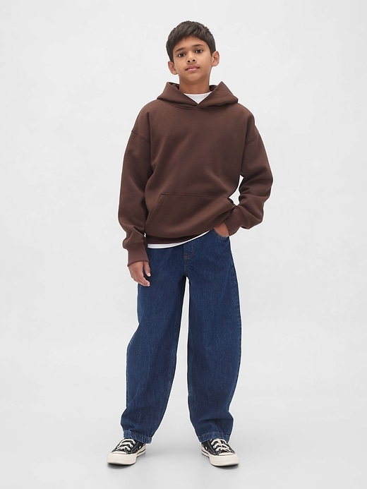 sweat à capuche décontracté vintage pour enfants