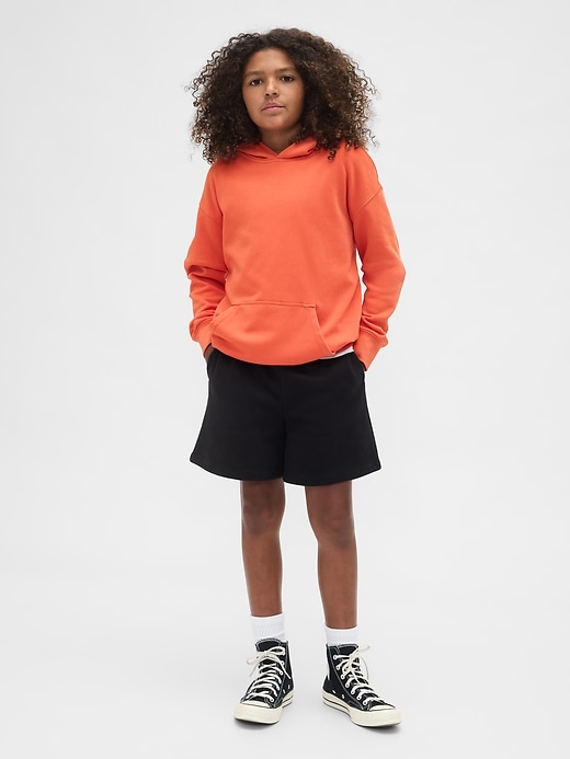 sweat à capuche décontracté vintage pour enfants