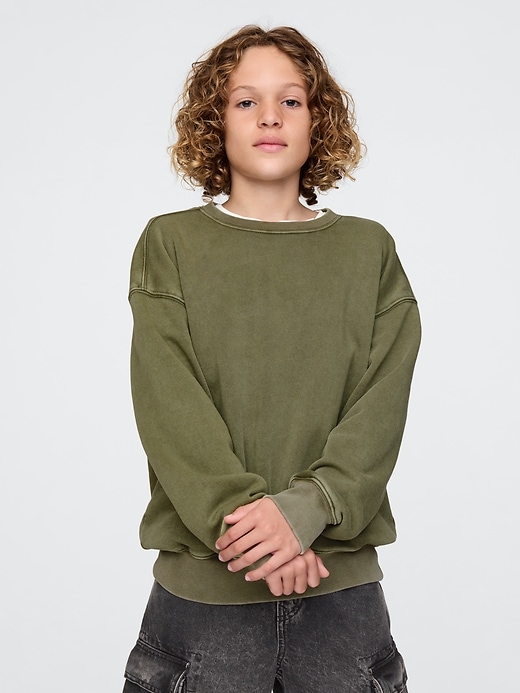 sweat-shirt vintage doux pour enfants