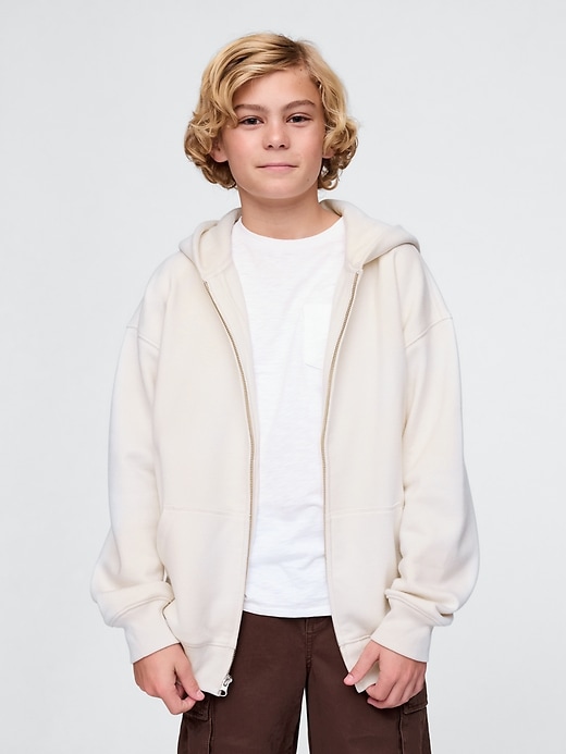 sweat à capuche zippé vintagesoft pour enfants