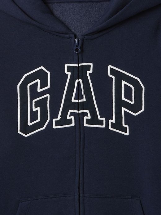 sweat à capuche zippé vintage pour enfants avec logo doux