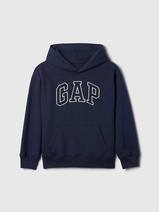 sweat à capuche vintage pour enfants avec logo soft