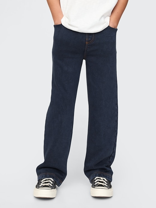 pantalon de survêtement en jean doux vintage pour enfants