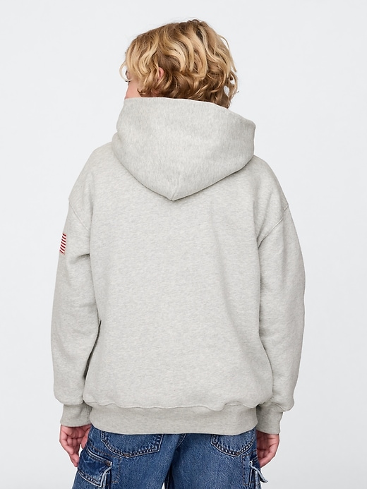 sweat à capuche vintage doux pour enfants nyc times square