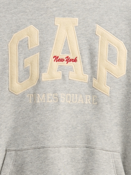 sweat à capuche vintage doux pour enfants nyc times square