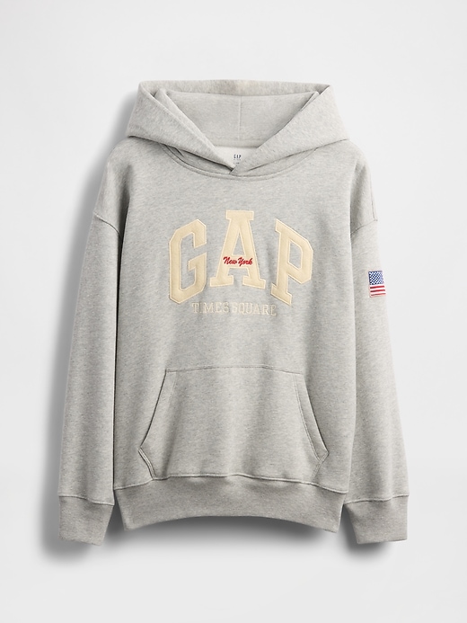 sweat à capuche vintage doux pour enfants nyc times square