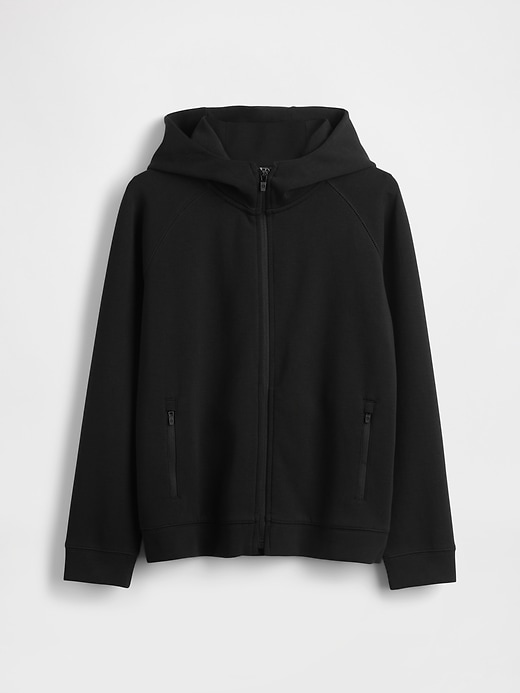 sweat à capuche zippé gapfit tech à séchage rapide pour enfants