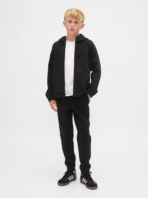 sweat à capuche zippé gapfit tech à séchage rapide pour enfants